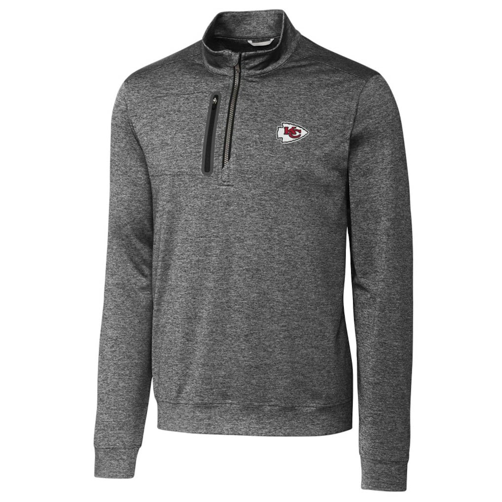 Cutter & Buck Stealth Quarter-Zip Jacket - Kansas City Chiefs