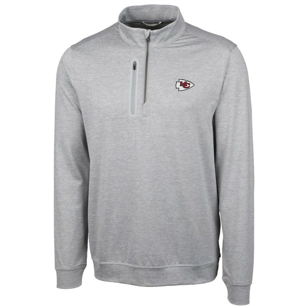 Cutter & Buck Stealth Quarter-Zip Jacket - Kansas City Chiefs