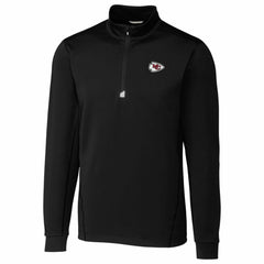 Cutter & Buck Traverse Quarter-Zip Pullover Jacket - Kansas City Chiefs
