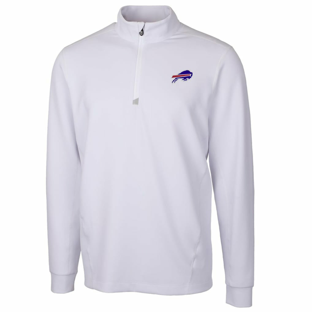 Cutter & Buck Traverse Quarter-Zip Pullover Jacket - Buffalo Bills