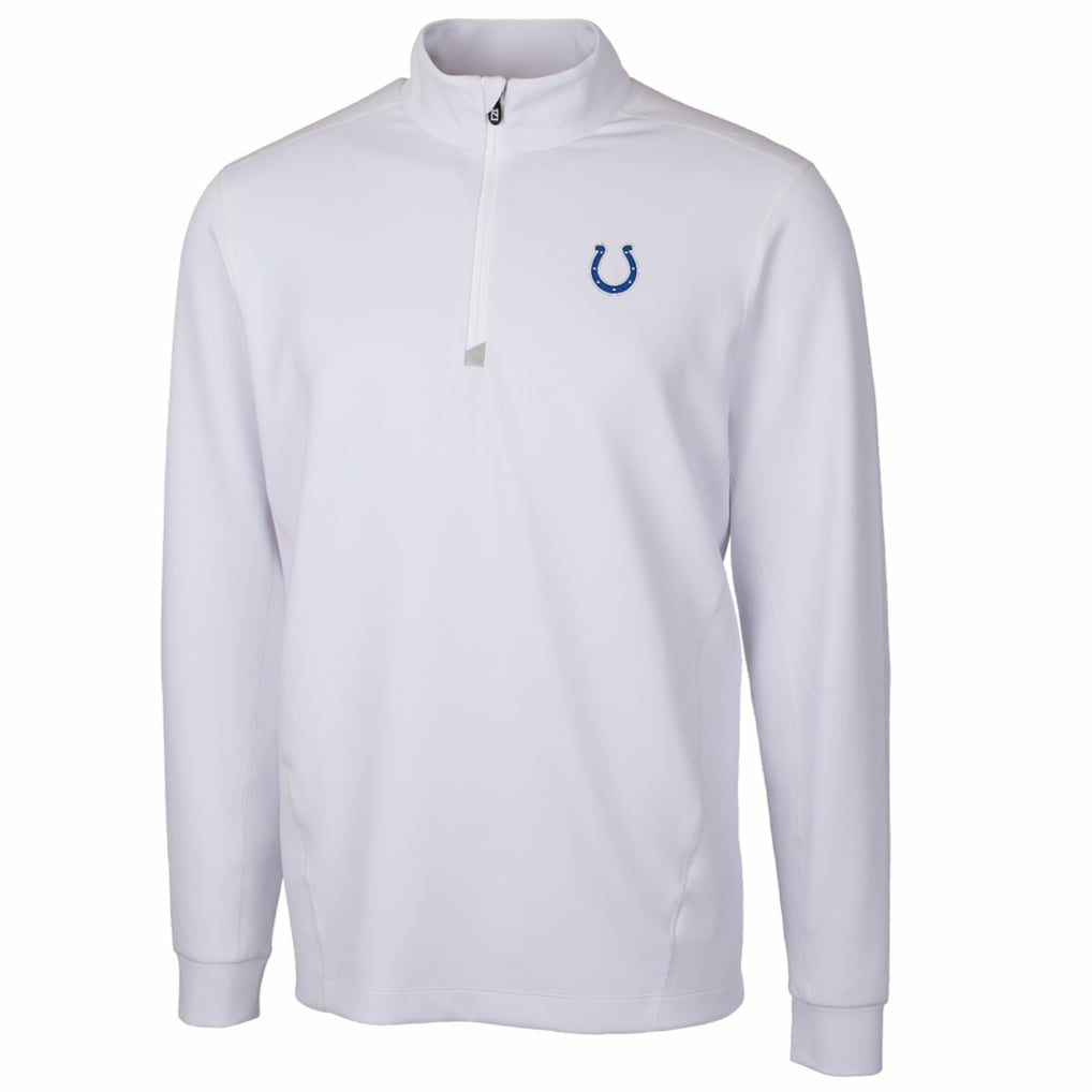 Cutter & Buck Traverse Quarter-Zip Pullover Jacket - Indianapolis Colts