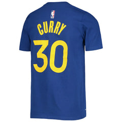 NBA Stephen Curry Golden State Warriors Youth Logo Name & Number Performance T-Shirt sale