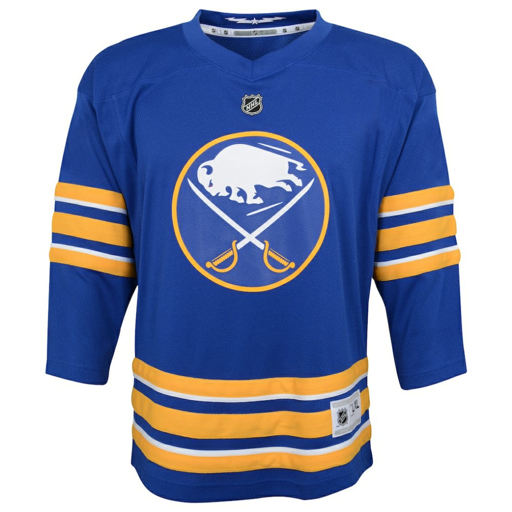 NHL Blue Buffalo Sabres Youth Home Replica Blank Jersey
