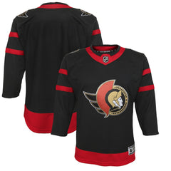 NHL Black Ottawa Senators Youth Home Premier Jersey