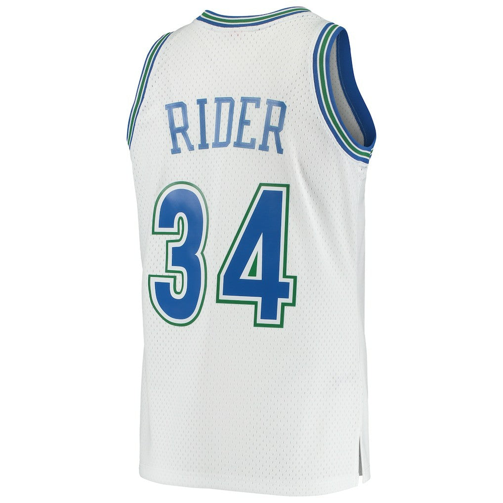 NBA Isaiah Rider Minnesota Timberwolves 1995/96 Hardwood Classics Swingman Jersey