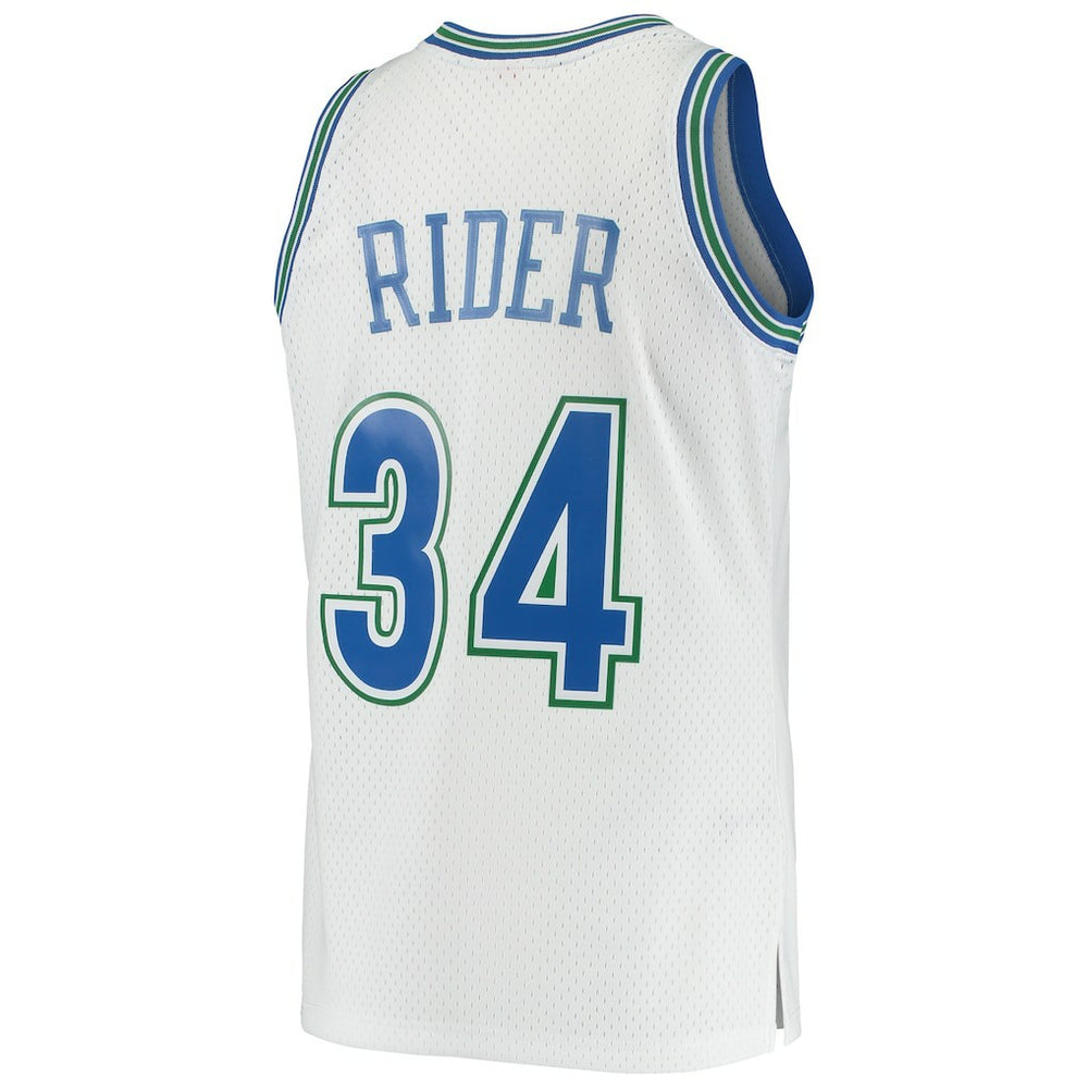 NBA Isaiah Rider Minnesota Timberwolves 1995/96 Hardwood Classics Swingman Jersey