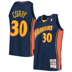NBA Stephen Curry Golden State Warriors Hardwood Classics Swingman Jersey sale