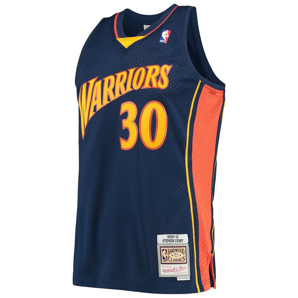 NBA Stephen Curry Golden State Warriors Hardwood Classics Swingman Jersey sale