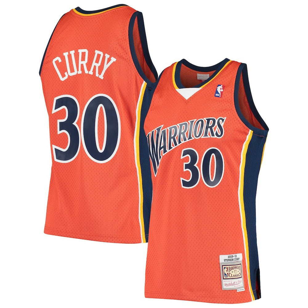 NBA Stephen Curry Golden State Warriors Hardwood Classics Swingman Jersey sale