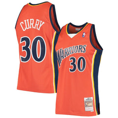 NBA Stephen Curry Golden State Warriors Hardwood Classics Swingman Jersey sale