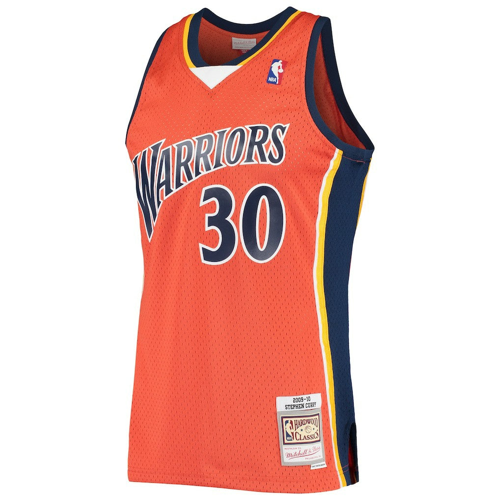 NBA Stephen Curry Golden State Warriors Hardwood Classics Swingman Jersey sale