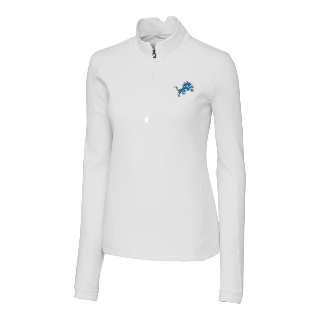 Cutter & Buck Women's Traverse Half-Zip Pullover Jacket - Detroit Lions