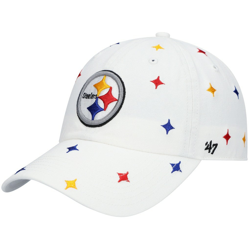 '47 Women's Multi Confetti Clean Up Adjustable Hat - Pittsburgh Steelers