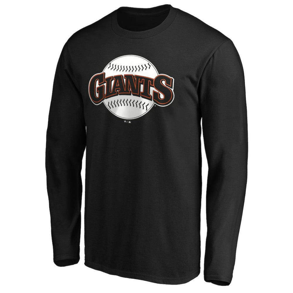 MLB San Francisco Giants Cooperstown Collection Huntington Logo Long Sleeve T-Shirt