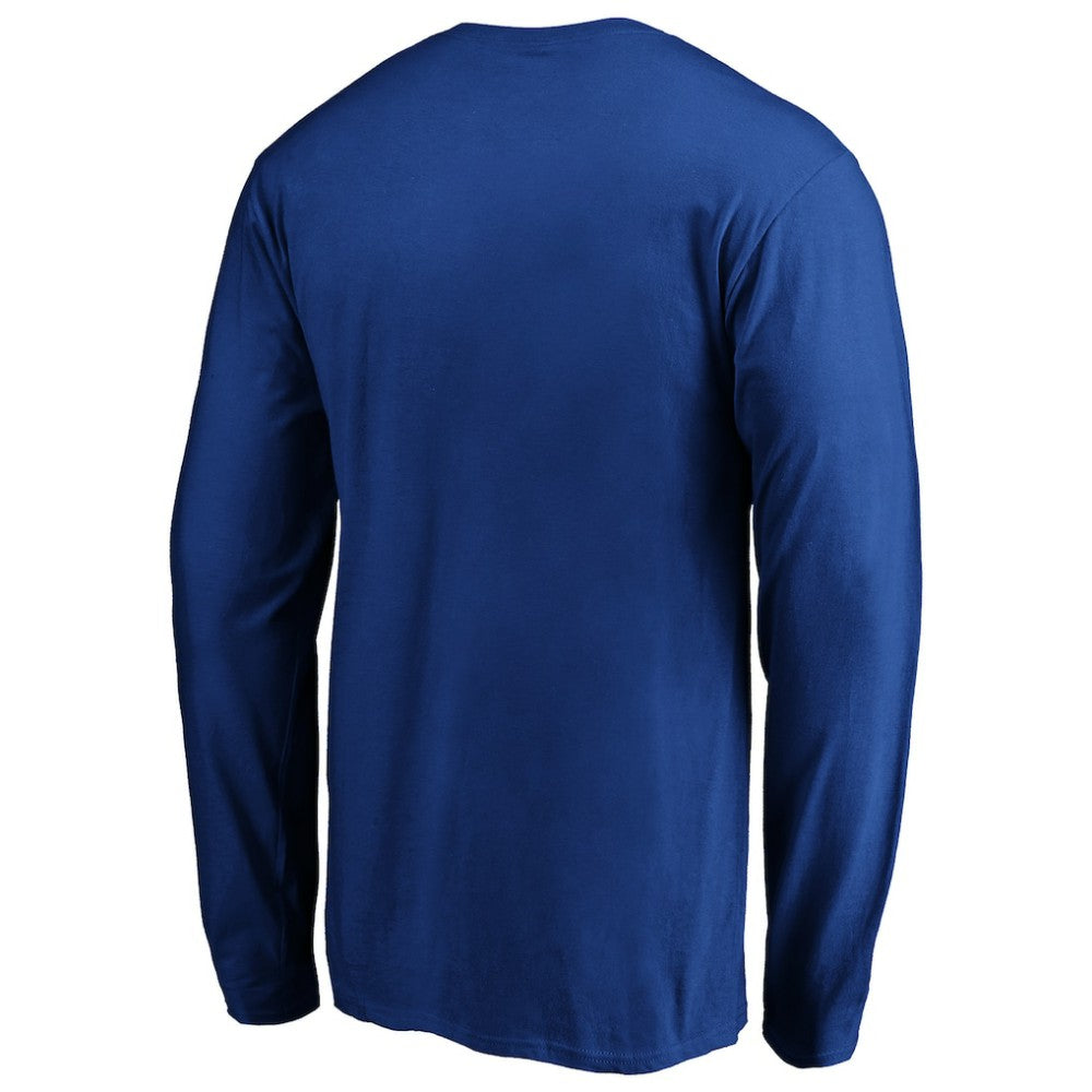 MLB Toronto Blue Jays Cooperstown Collection Huntington Logo Long Sleeve T-Shirt