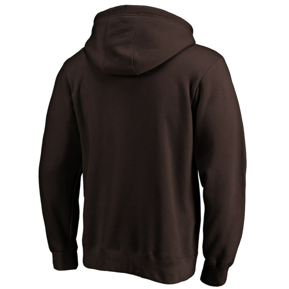 MLB San Diego Padres Cooperstown Collection Huntington Logo Fitted Pullover Hoodie