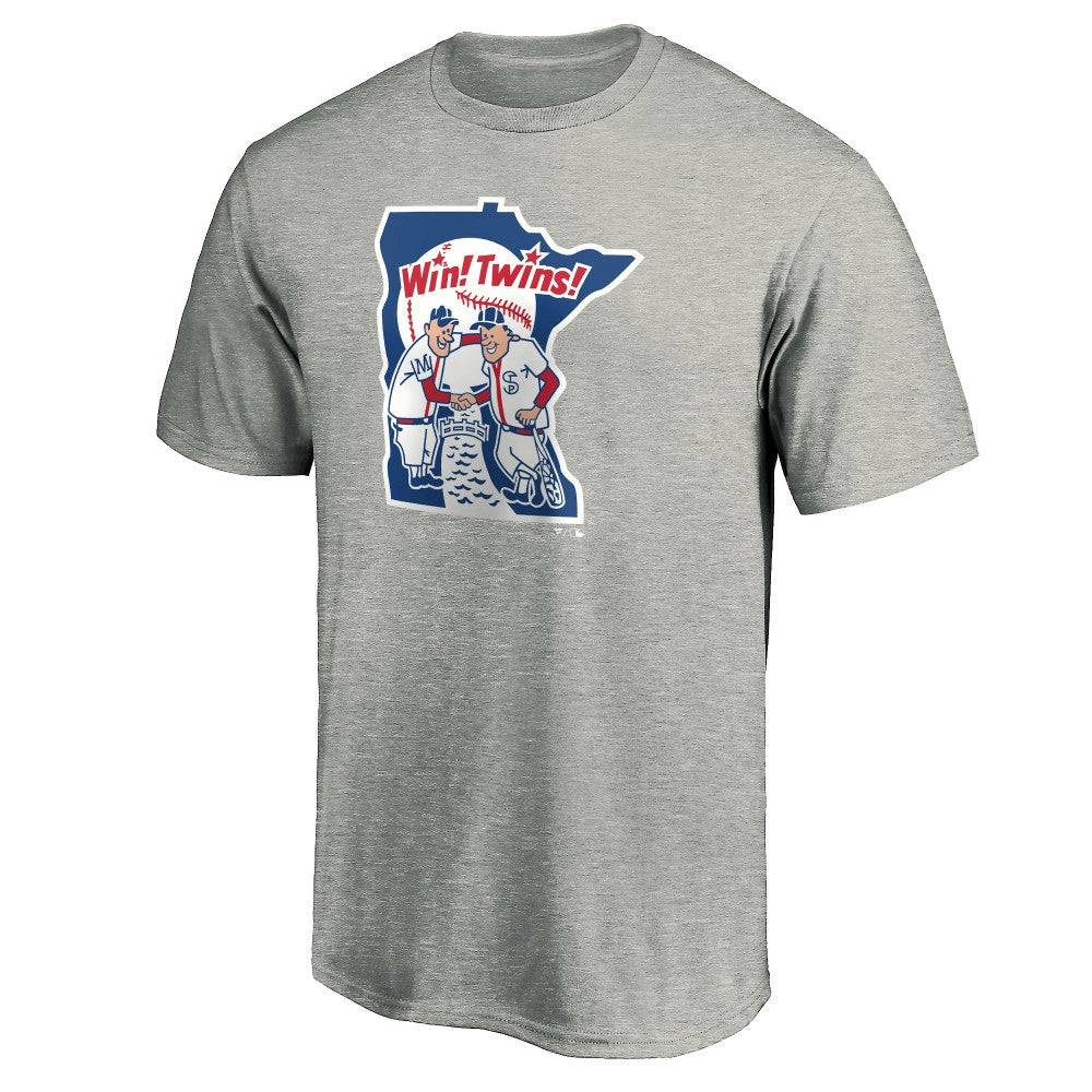 MLB Minnesota Twins Cooperstown Collection Huntington Logo T-Shirt