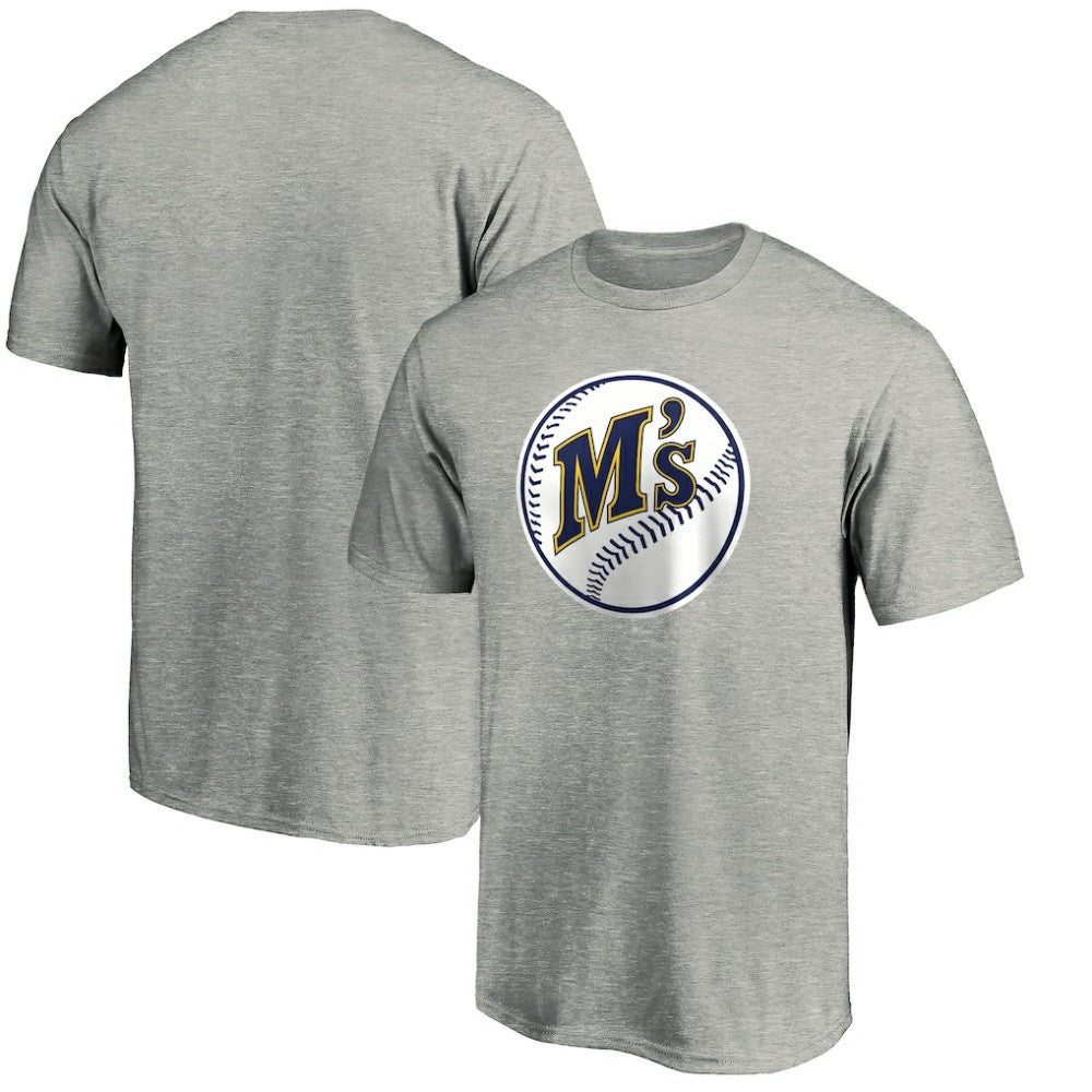 MLB Seattle Mariners Cooperstown Collection Huntington Logo T-Shirt
