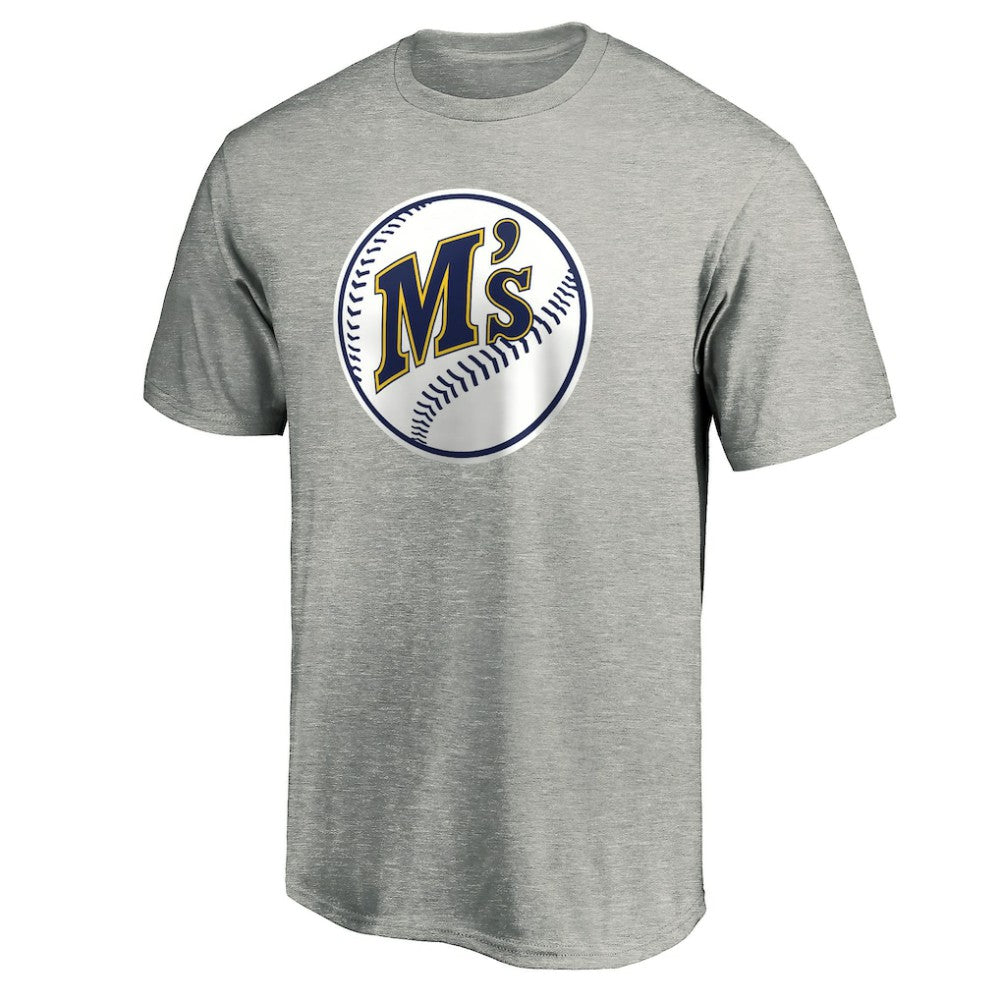 MLB Seattle Mariners Cooperstown Collection Huntington Logo T-Shirt