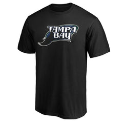 MLB Tampa Bay Rays Cooperstown Collection Huntington Logo T-Shirt