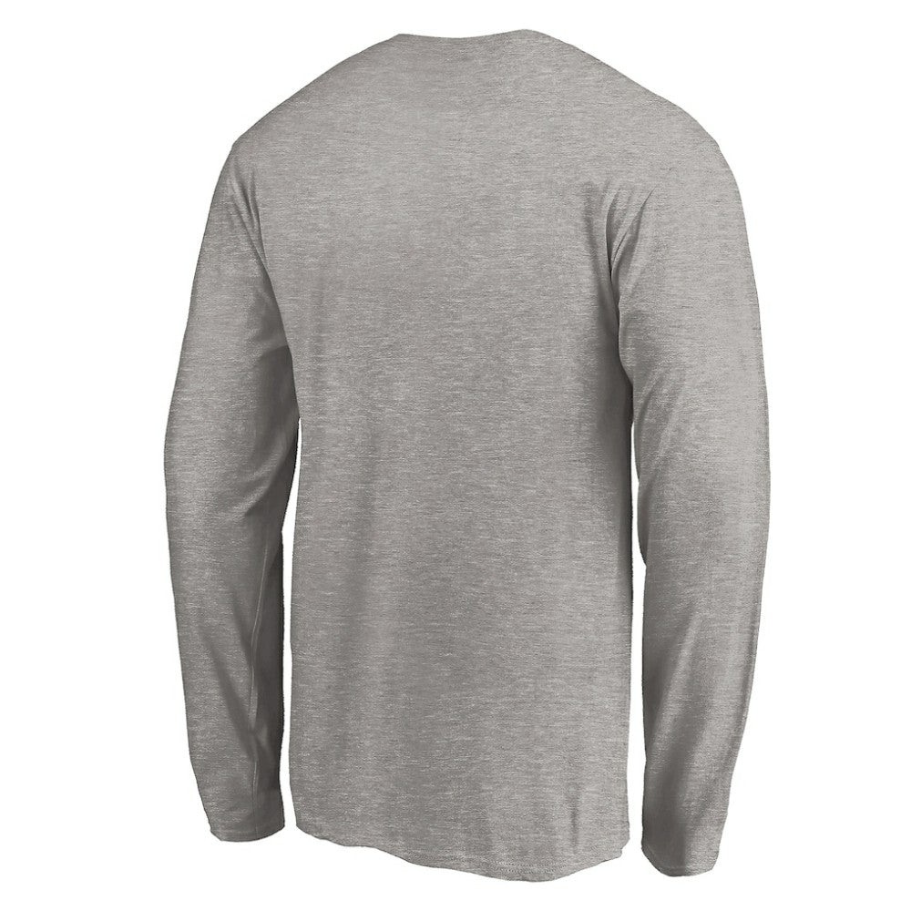 NHL Heather Gray Anaheim Ducks Special Edition Primary Logo Long Sleeve T-Shirt