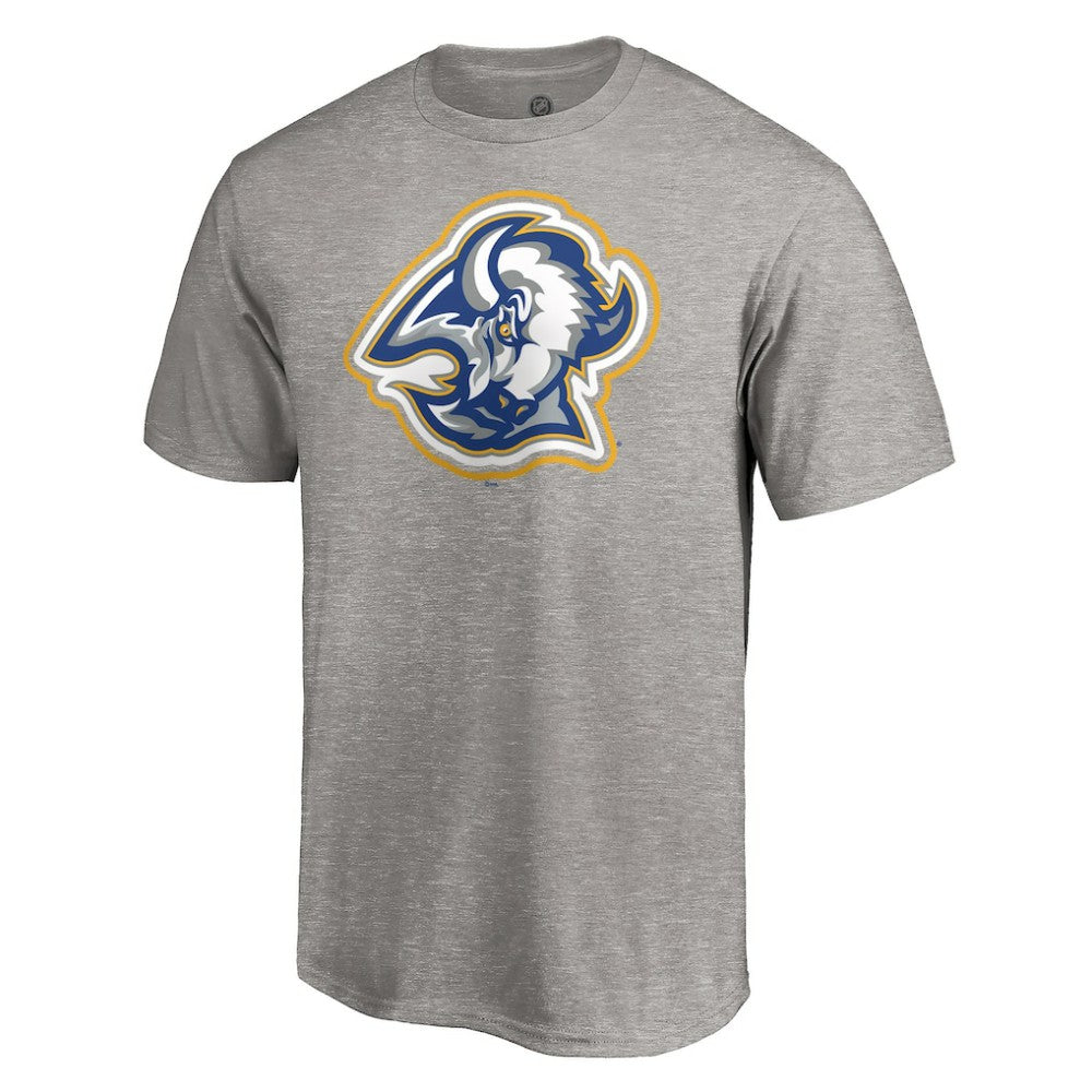 NHL Heather Gray Buffalo Sabres Special Edition Secondary Logo T-Shirt