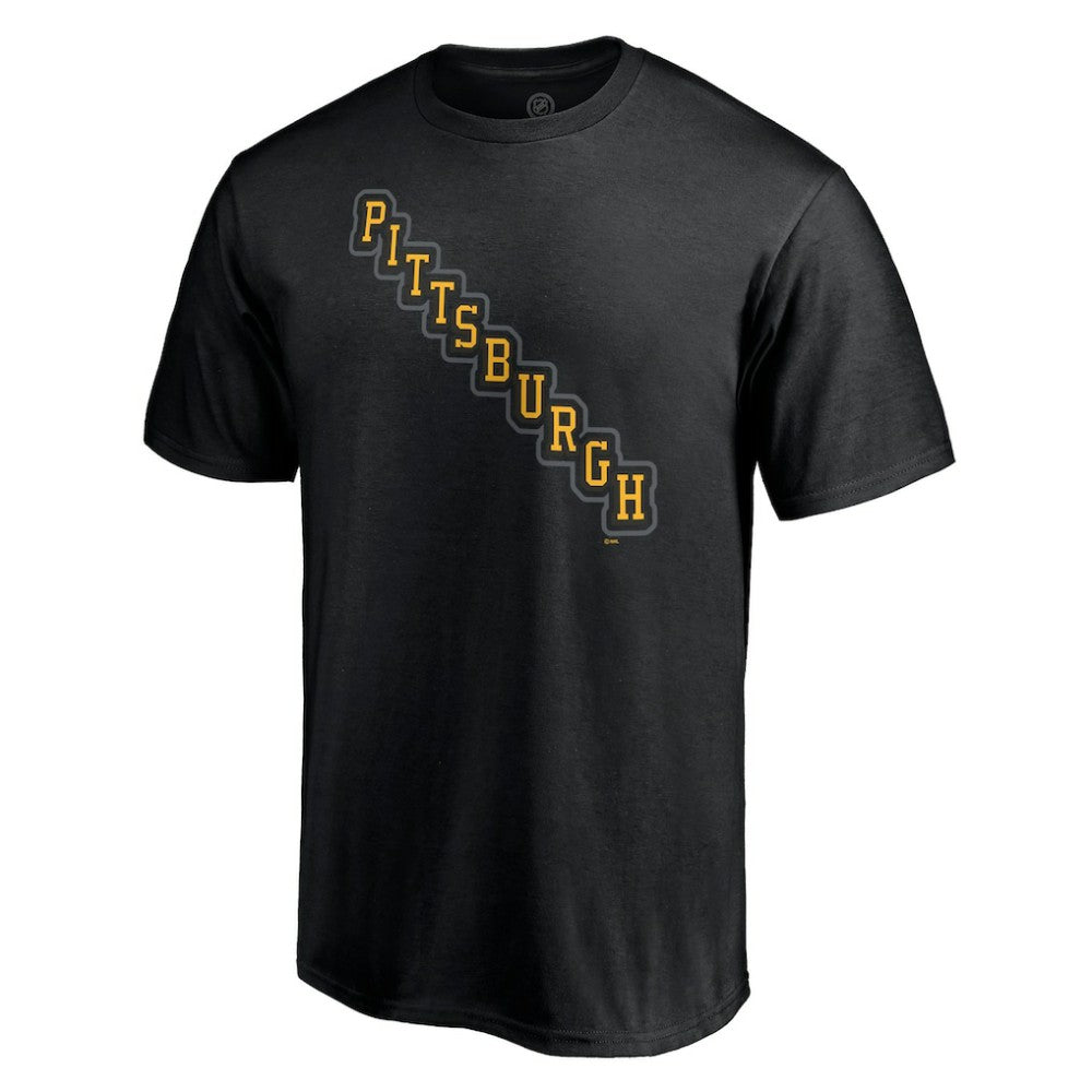 NHL Black Pittsburgh Penguins Special Edition Secondary Logo T-Shirt