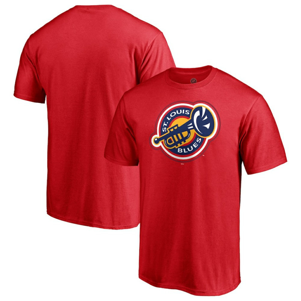 NHL Red St. Louis Blues Special Edition Secondary Logo T-Shirt