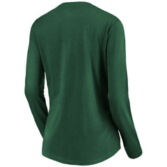 MLB Athletics Women's Core Distressed Team Long Sleeve T-Shirt