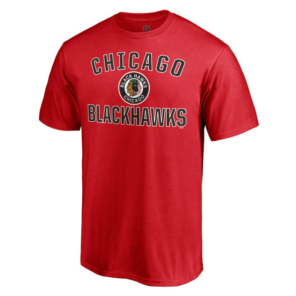 NHL Red Chicago Blackhawks Special Edition Victory Arch T-Shirt