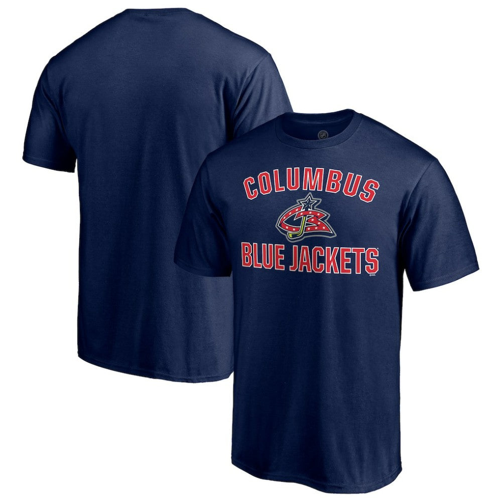 NHL Navy Columbus Blue Jackets Special Edition Victory Arch T-Shirt