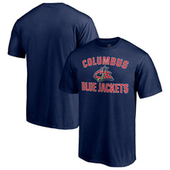 NHL Navy Columbus Blue Jackets Special Edition Victory Arch T-Shirt