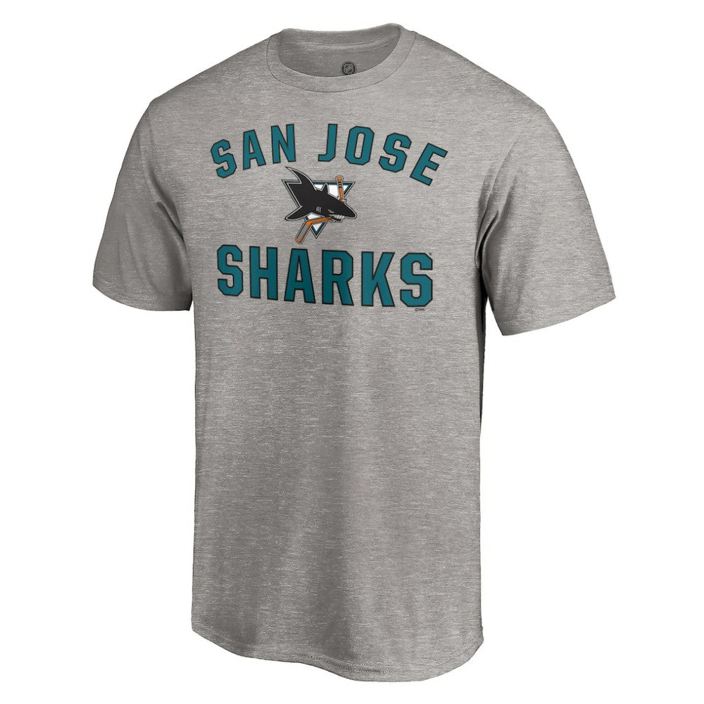 NHL Heather Gray San Jose Sharks Special Edition Victory Arch T-Shirt