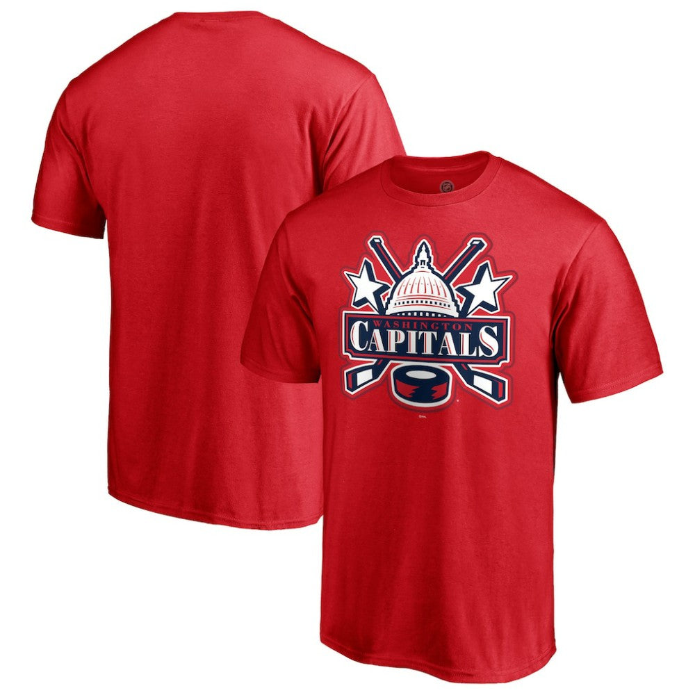 NHL Red Washington Capitals Special Edition Secondary Logo T-Shirt