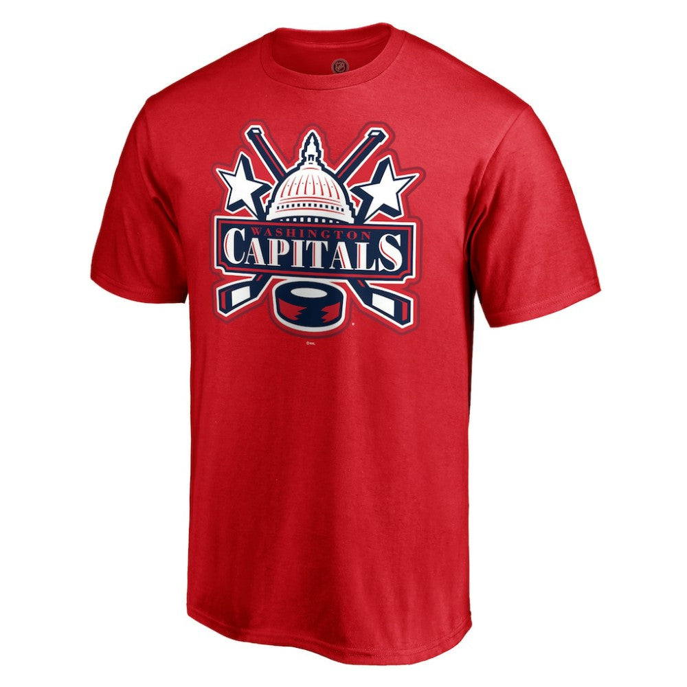 NHL Red Washington Capitals Special Edition Secondary Logo T-Shirt