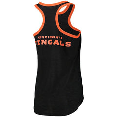 G-III 4Her by Carl Banks Women's Tater Burnout Tank Top - Cincinnati Bengals