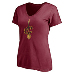 NBA Cleveland Cavaliers Women's Playmaker Personalized Name & Number V-Neck T-Shirt sale