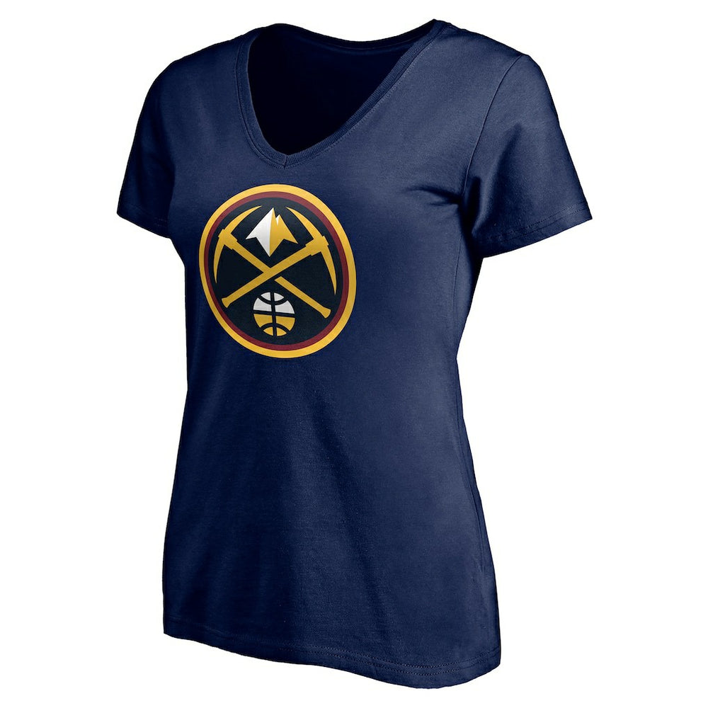 NBA Denver Nuggets Women's Playmaker Personalized Name & Number V-Neck T-Shirt sale