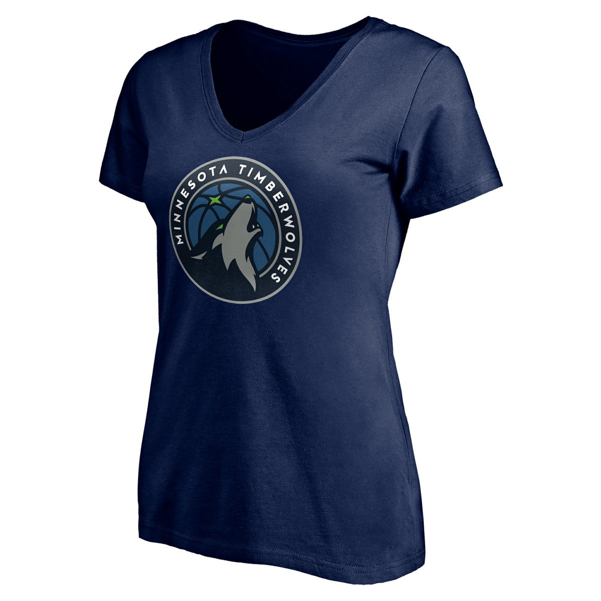 NBA Minnesota Timberwolves Women's Playmaker Personalized Name & Number V-Neck T-Shirt