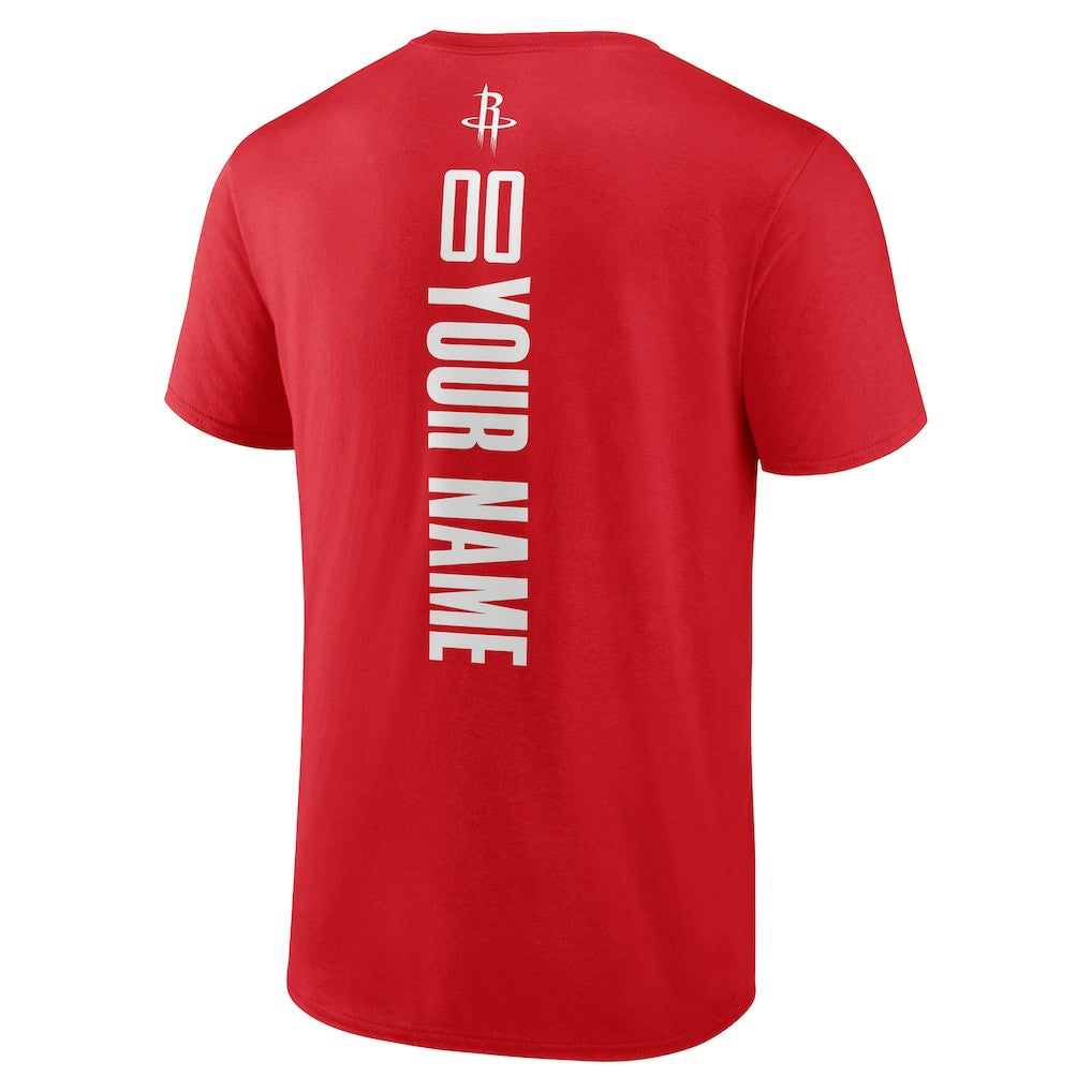 NBA Houston Rockets Playmaker Personalized Name & Number T-Shirt