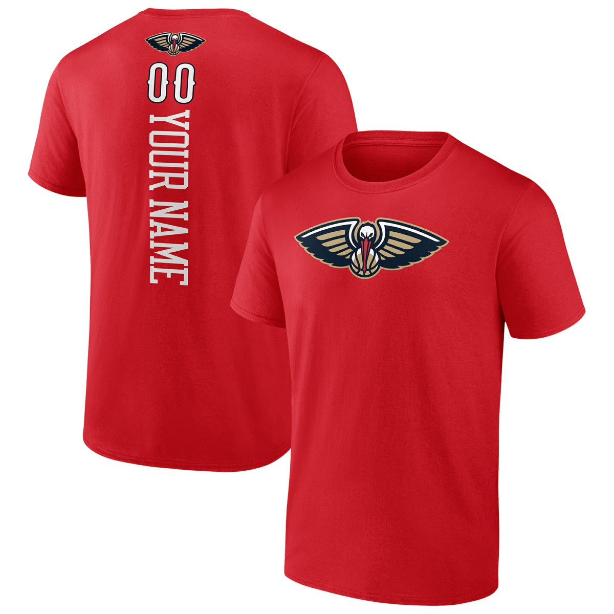 NBA New Orleans Pelicans Playmaker Personalized Name & Number T-Shirt