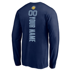 NBA Memphis Grizzlies Playmaker Personalized Name & Number Long Sleeve T-Shirt