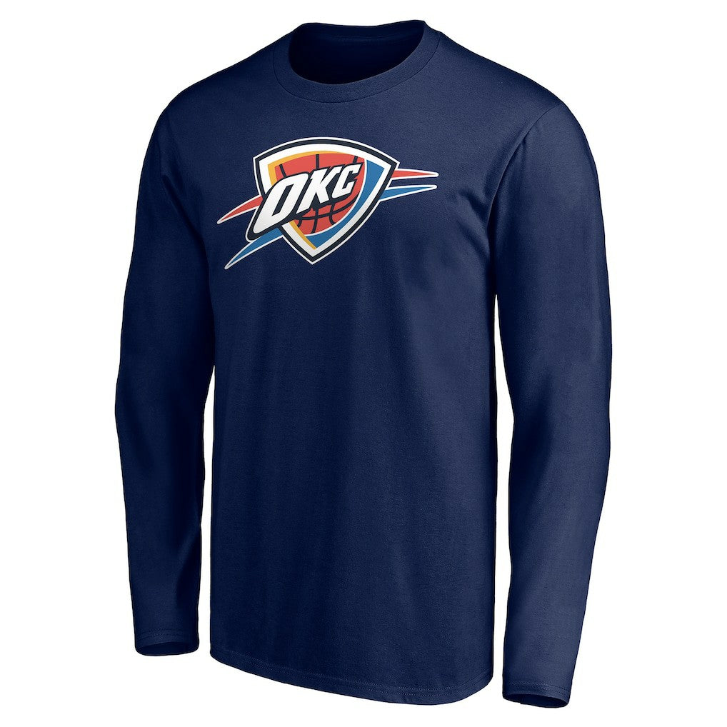 NBA Oklahoma City Thunder Playmaker Personalized Name & Number Long Sleeve T-Shirt