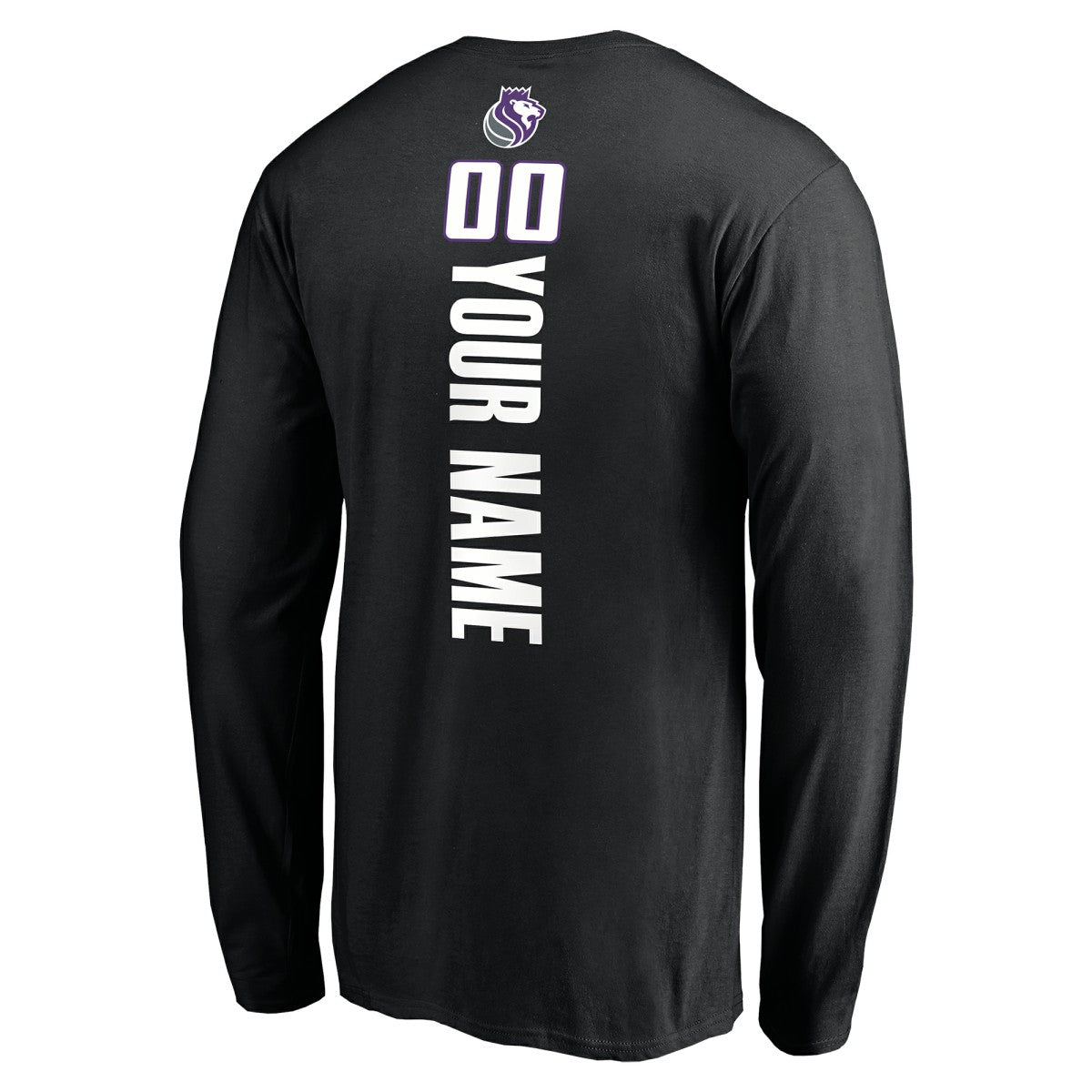 NBA Sacramento Kings Playmaker Personalized Name & Number Long Sleeve T-Shirt