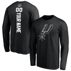 NBA San Antonio Spurs Playmaker Personalized Name & Number Long Sleeve T-Shirt