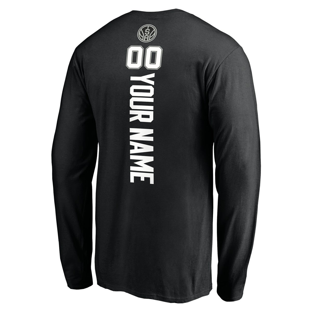 NBA San Antonio Spurs Playmaker Personalized Name & Number Long Sleeve T-Shirt