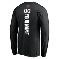 NBA Toronto Raptors Playmaker Personalized Name & Number Long Sleeve T-Shirt