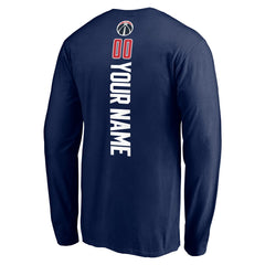 NBA Washington Wizards Playmaker Personalized Name & Number Long Sleeve T-Shirt