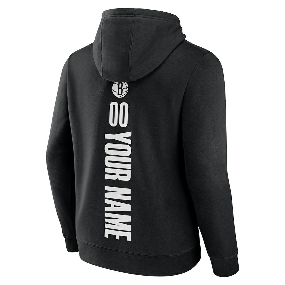 NBA Brooklyn Nets Playmaker Personalized Name & Number Pullover Hoodie