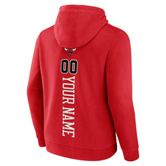 NBA Chicago Bulls Playmaker Personalized Name & Number Pullover Hoodie